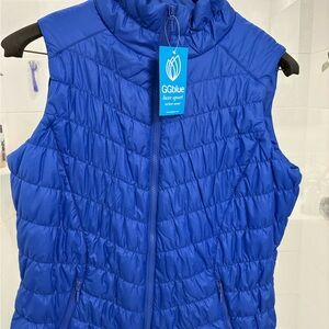 Women's Royal Blue Puffer Vest